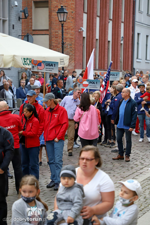 Otwarcie zawodów balonowych w Toruniu