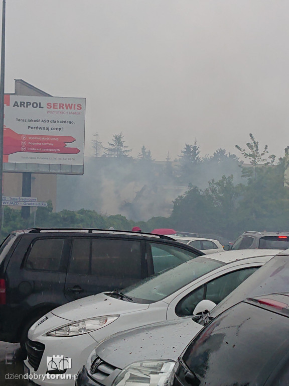 Ogromna eksplozja w centrum Torunia