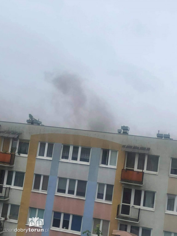 Ogromna eksplozja w centrum Torunia
