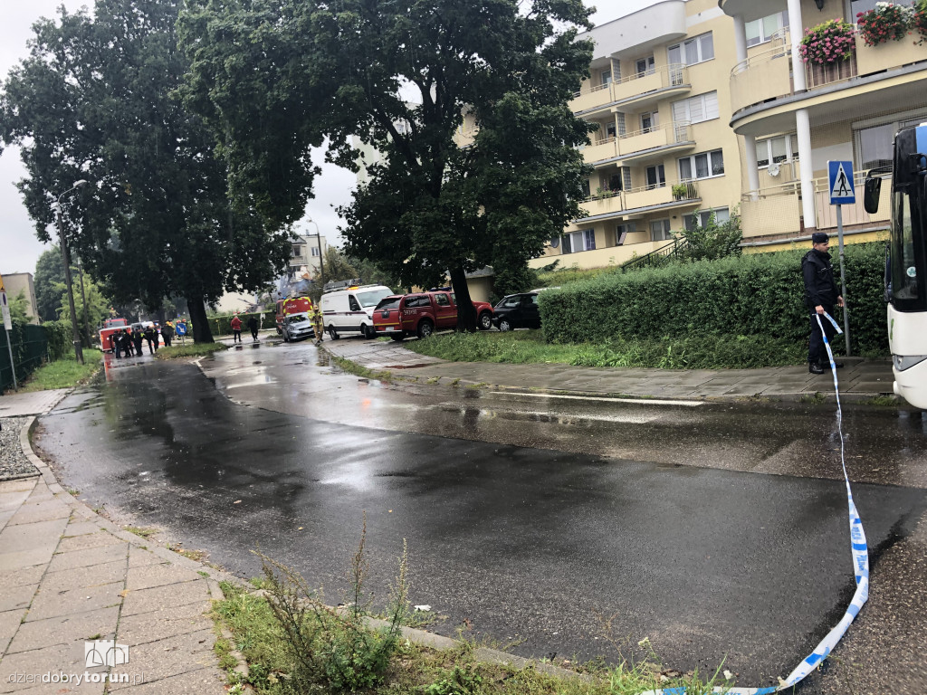 Wybuch przy ulicy Wybickiego