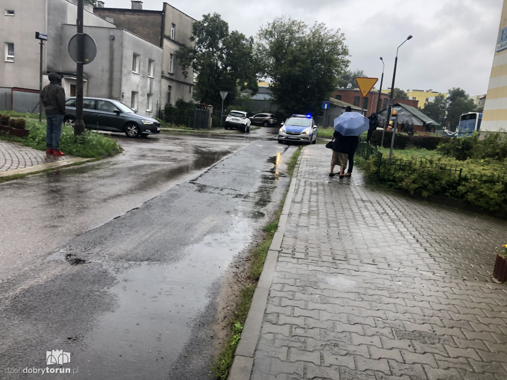 Wybuch przy ulicy Wybickiego