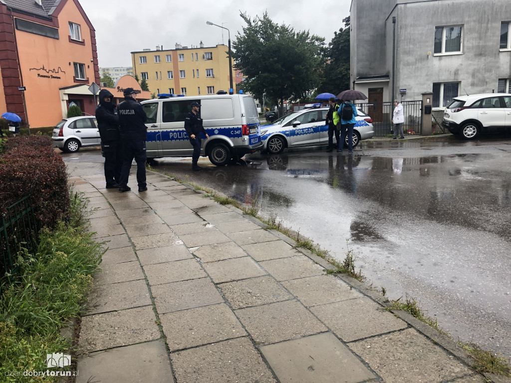 Wybuch przy ulicy Wybickiego