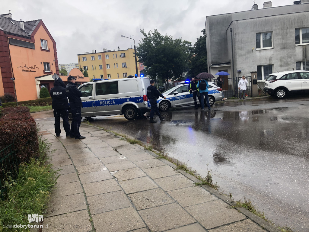 Wybuch przy ulicy Wybickiego