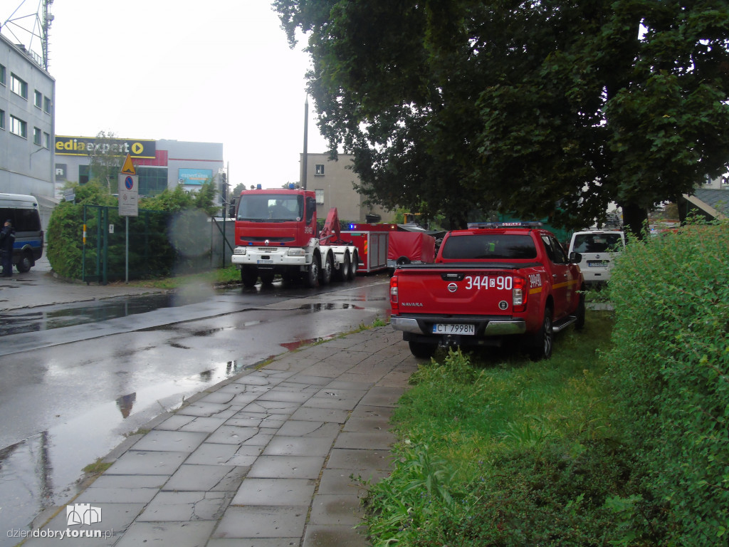 Toruń: po eksplozji przy Wybickiego 12