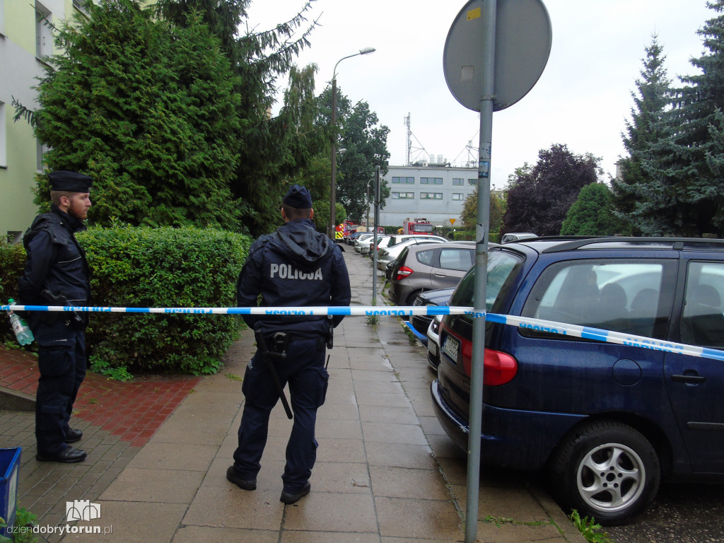 Toruń: po eksplozji przy Wybickiego 12