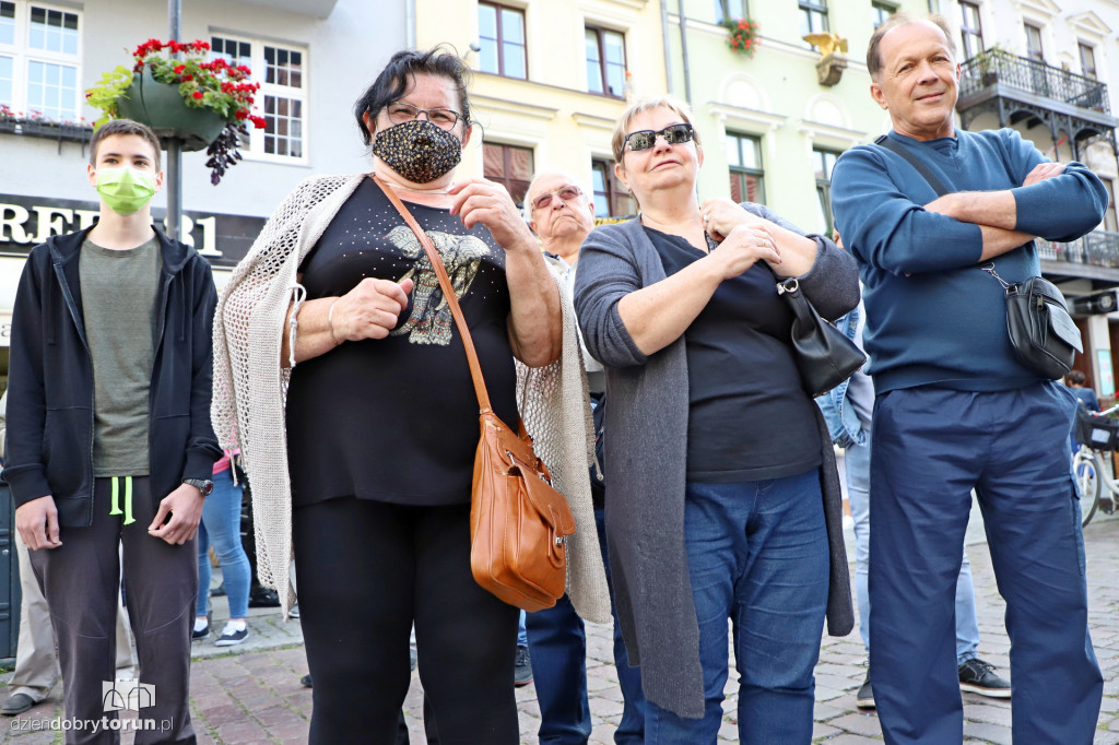 Toruń: Cnoty Czarnka - Protest