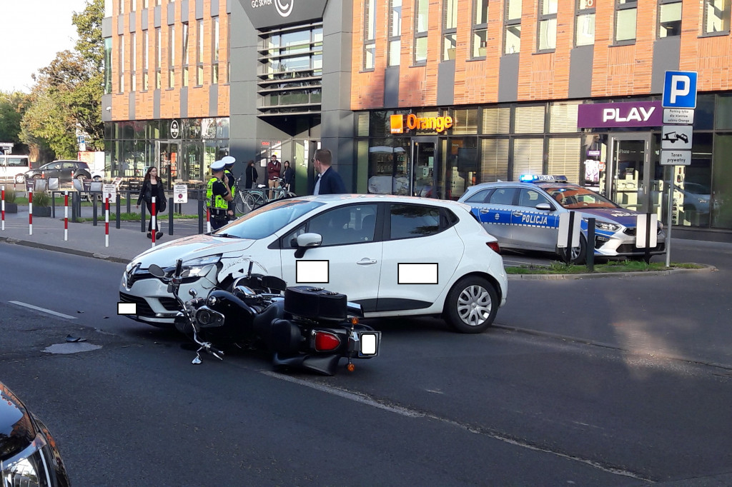 Toruń: wypadek przy Grudziądzkiej