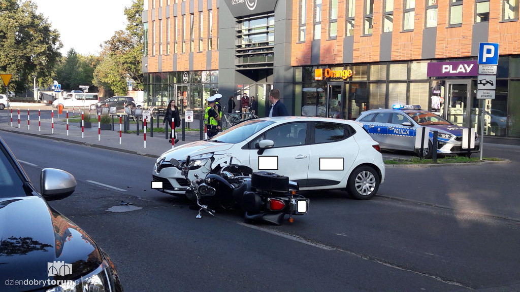 Toruń: wypadek przy Grudziądzkiej