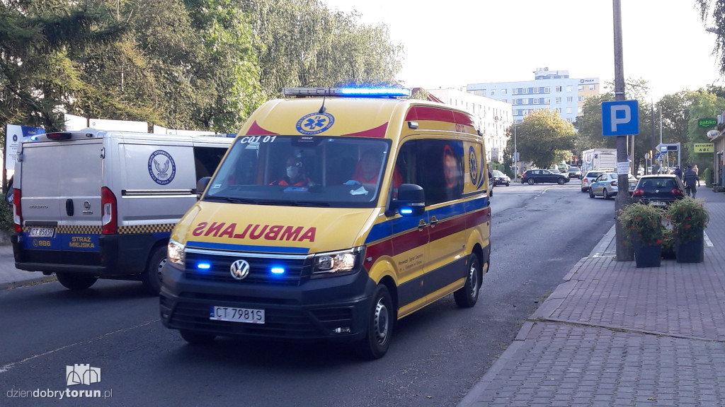 Toruń: wypadek przy Grudziądzkiej
