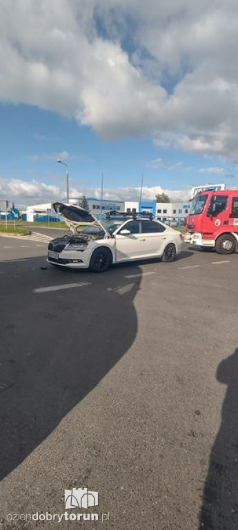 Toruń: kolizja przy Polnej/Kociewskiej