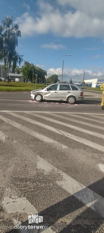 Toruń: kolizja przy Polnej/Kociewskiej