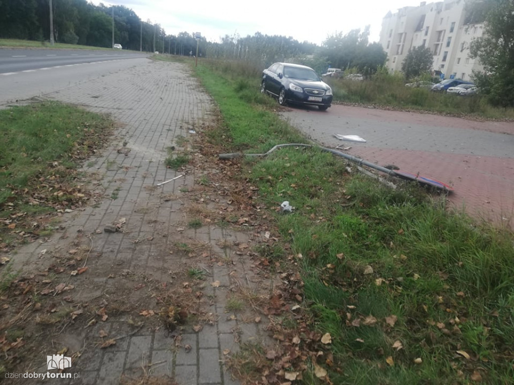 Toruń: kolizja dwóch pojazdów na Skarpie