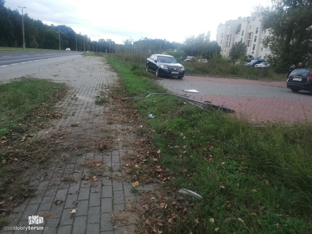 Toruń: kolizja dwóch pojazdów na Skarpie