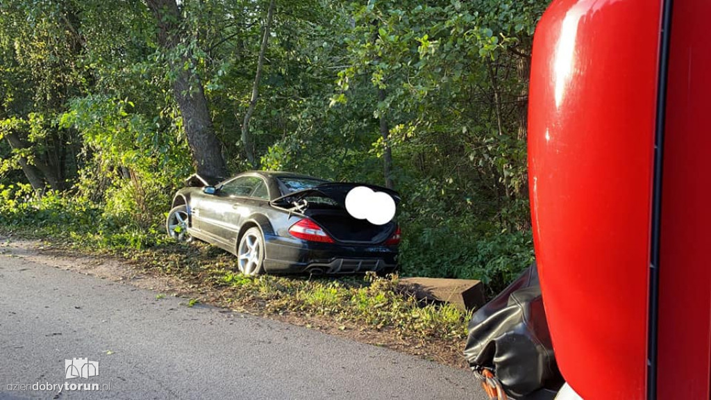 Toruń: zdarzenie drogowe w Wielkiej Nieszawce