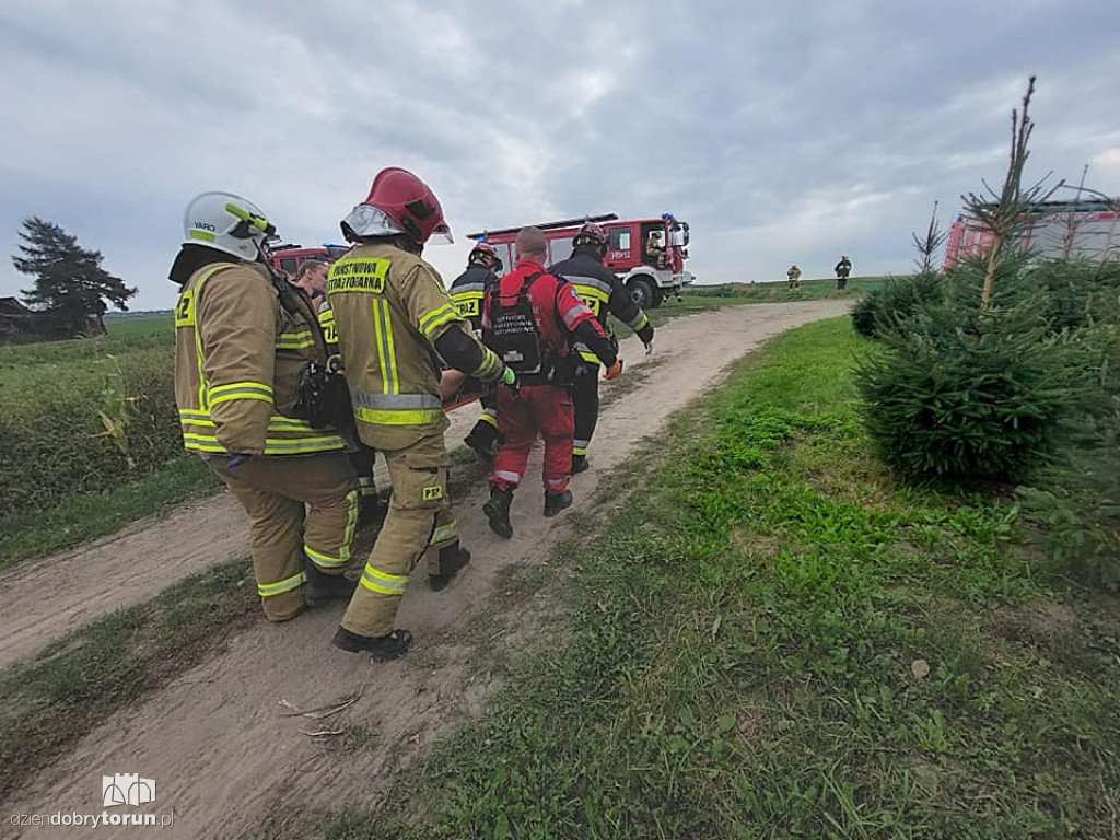 Wypadek w Bierzgłowie pod Toruniem