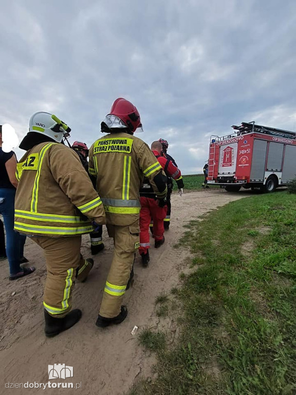 Wypadek w Bierzgłowie pod Toruniem