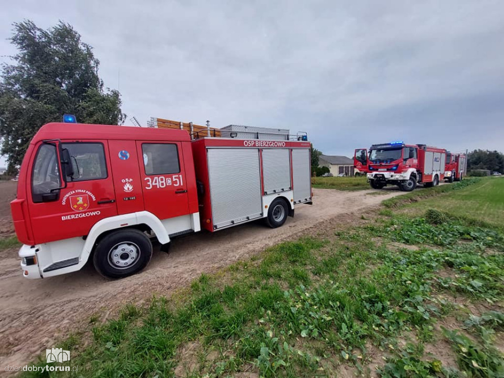 Wypadek w Bierzgłowie pod Toruniem