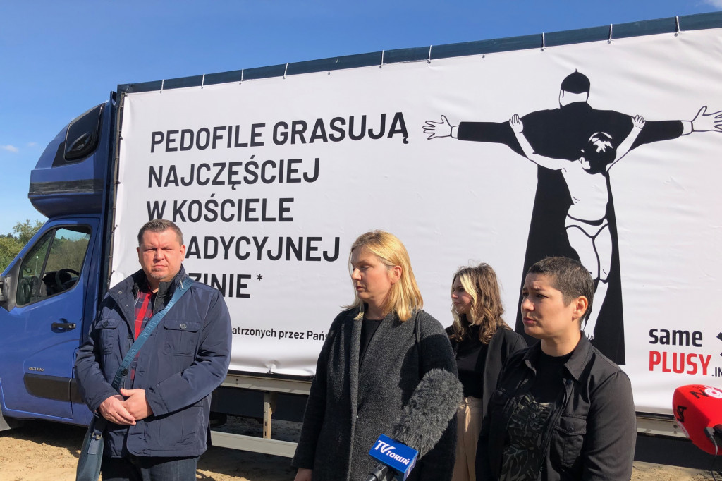 Furgonetka prawdy w Toruniu