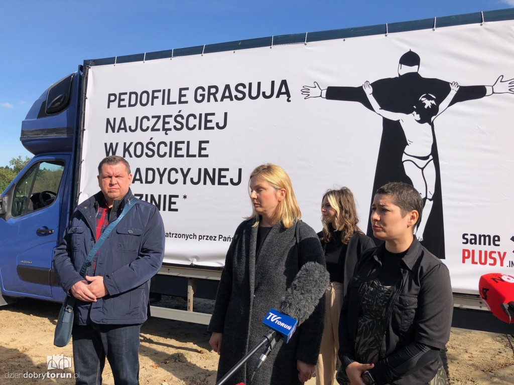 Furgonetka prawdy w Toruniu