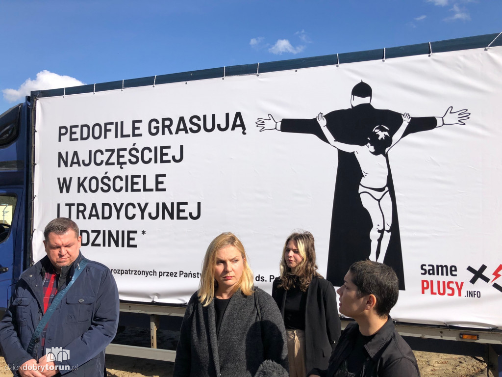 Furgonetka prawdy w Toruniu