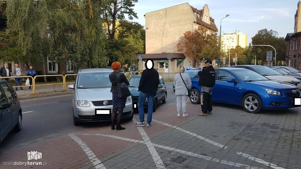 Toruń: kolizja przy Kościuszki