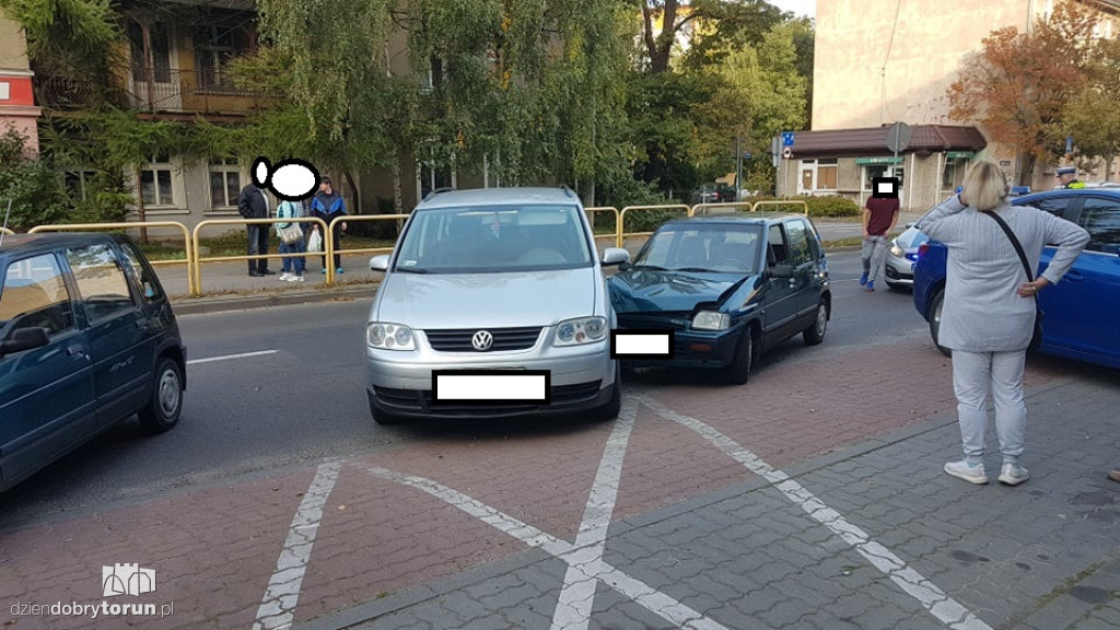 Toruń: kolizja przy Kościuszki