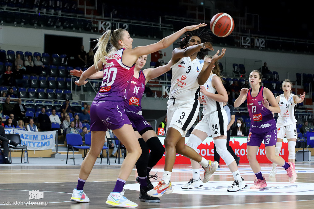 Energa Toruń 45 : 79 Basket 25 Bydgoszcz
