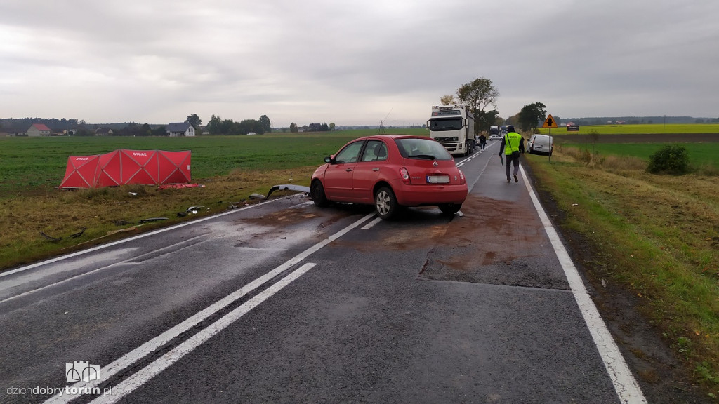 Toruń i okolice: tragiczny wypadek w regionie