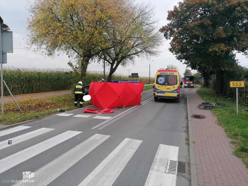 Tragiczny wypadek w Świerczynkach k. Torunia