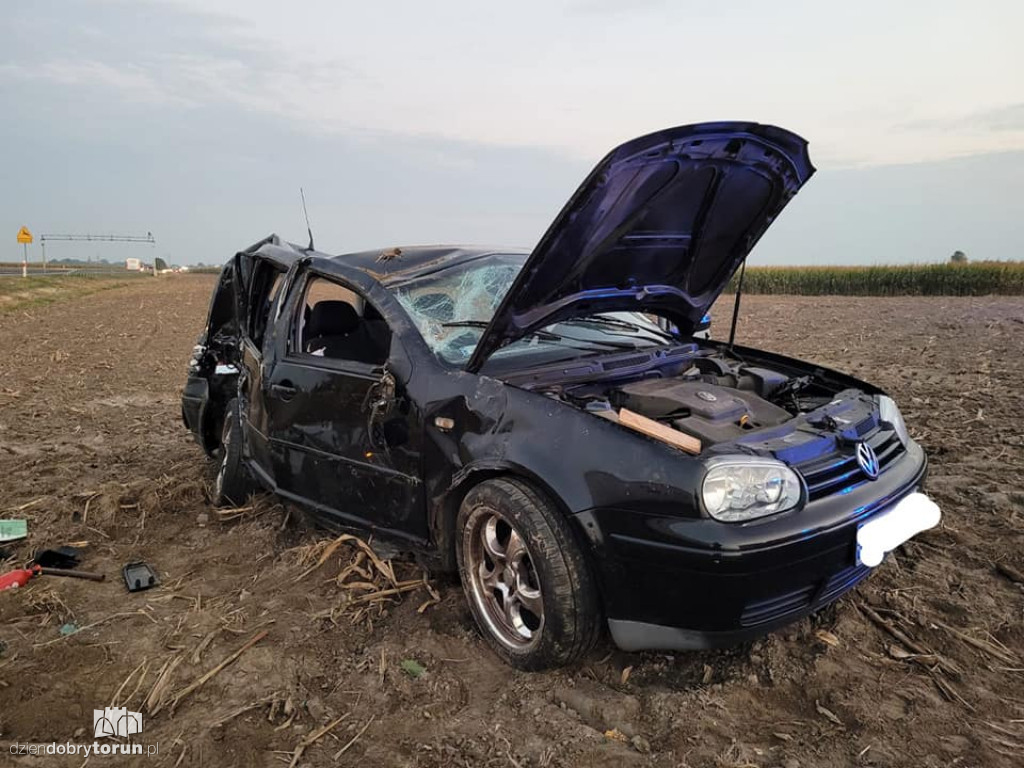 Groźna kolizja w Browinie k. Torunia