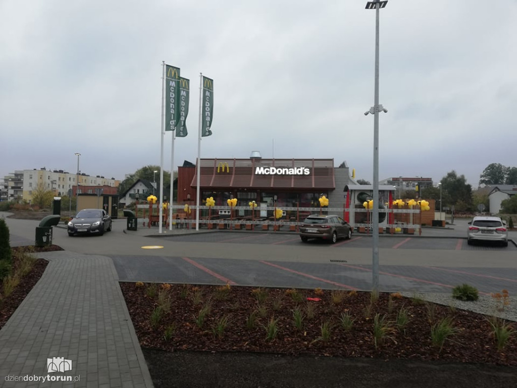 Toruń: McDonald's przy Łódzkiej otwarty