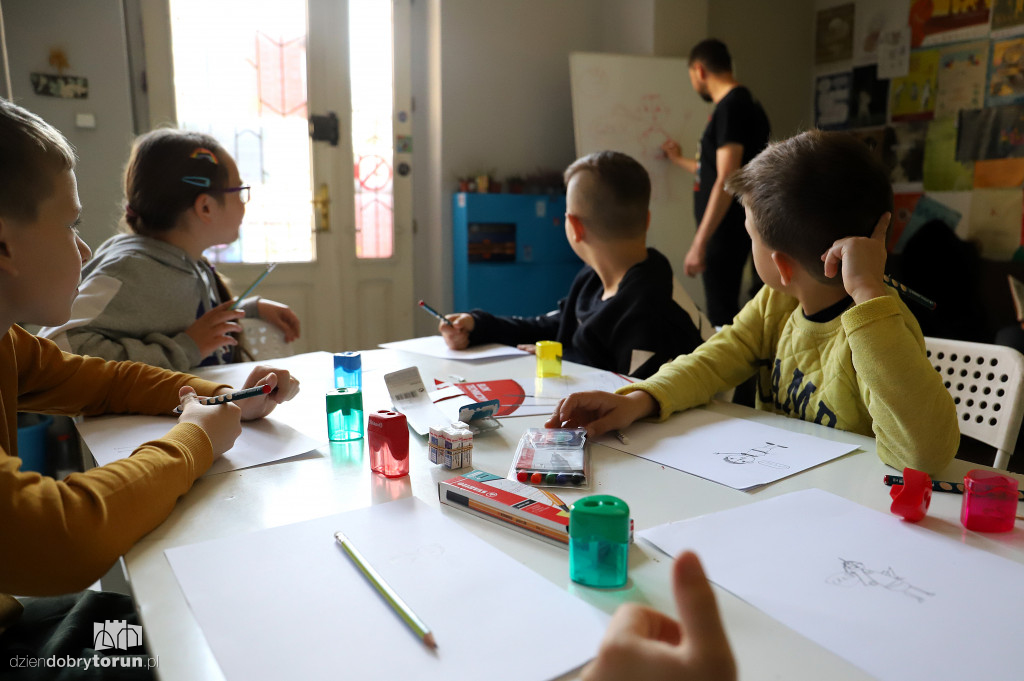 Warsztaty komiksowe na Bydgoskim Przedmieściu
