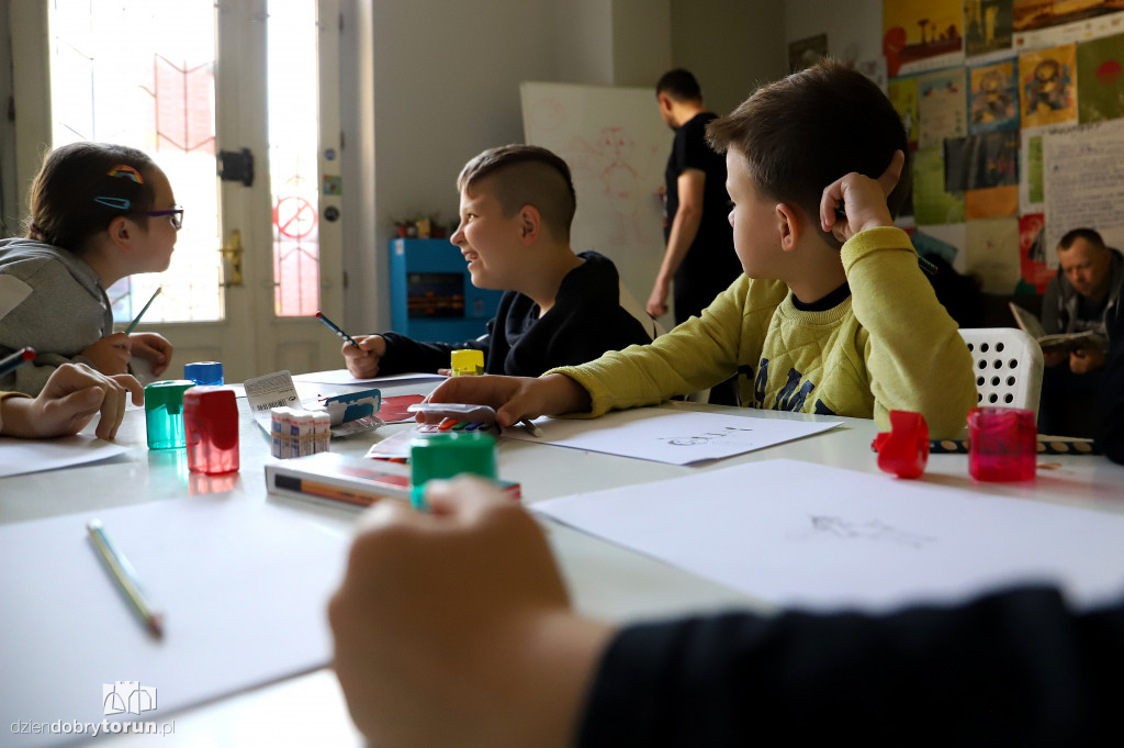 Warsztaty komiksowe na Bydgoskim Przedmieściu