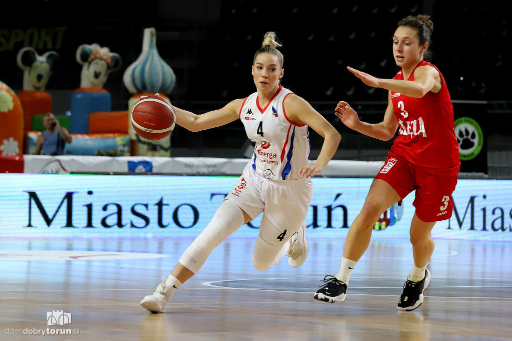 Energa Toruń 77 : 92 1KS Ślęza Wrocław