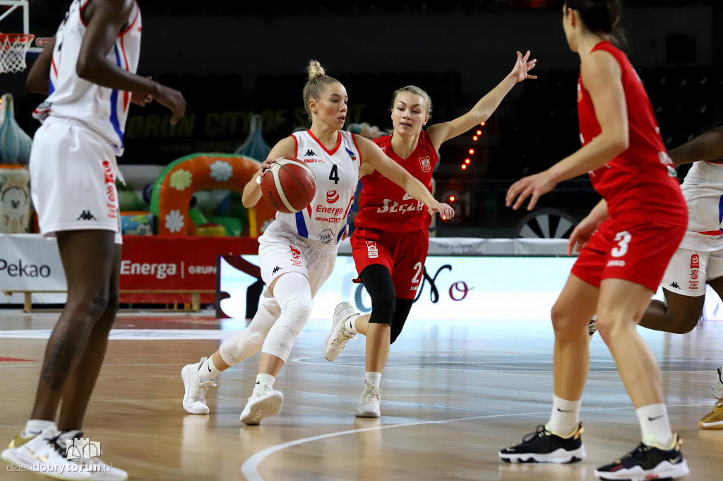 Energa Toruń 77 : 92 1KS Ślęza Wrocław