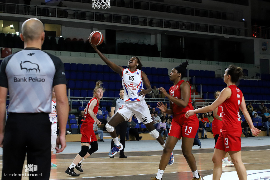 Energa Toruń 77 : 92 1KS Ślęza Wrocław