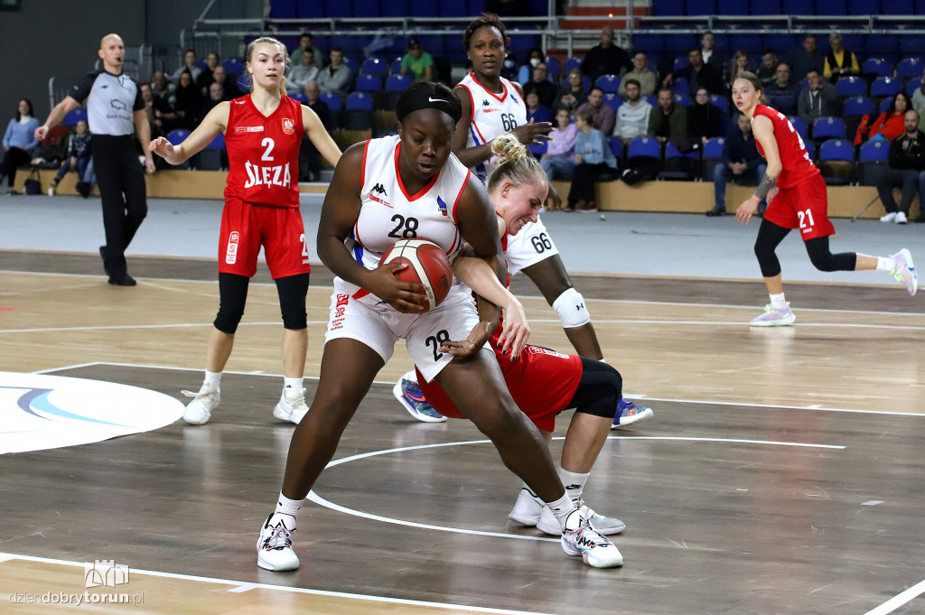 Energa Toruń 77 : 92 1KS Ślęza Wrocław