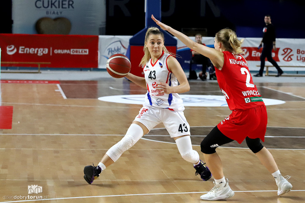 Energa Toruń 77 : 92 1KS Ślęza Wrocław
