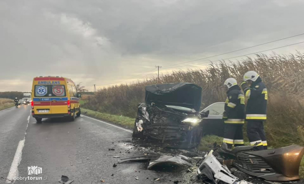 Poważny wypadek w regionie