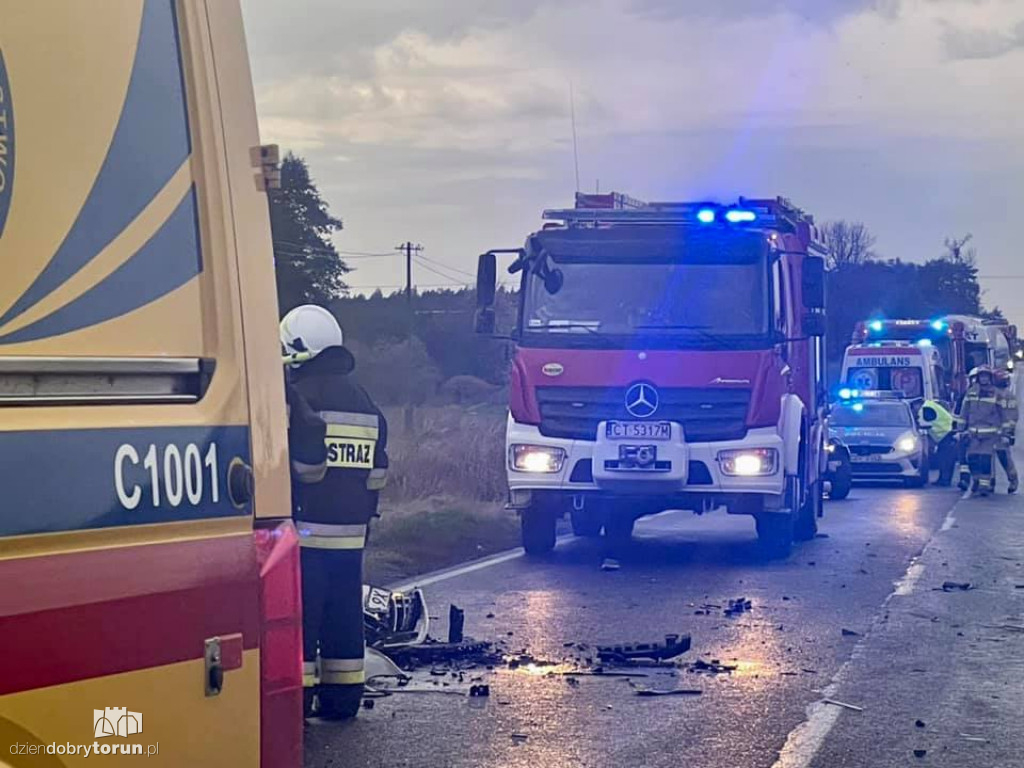 Poważny wypadek w regionie
