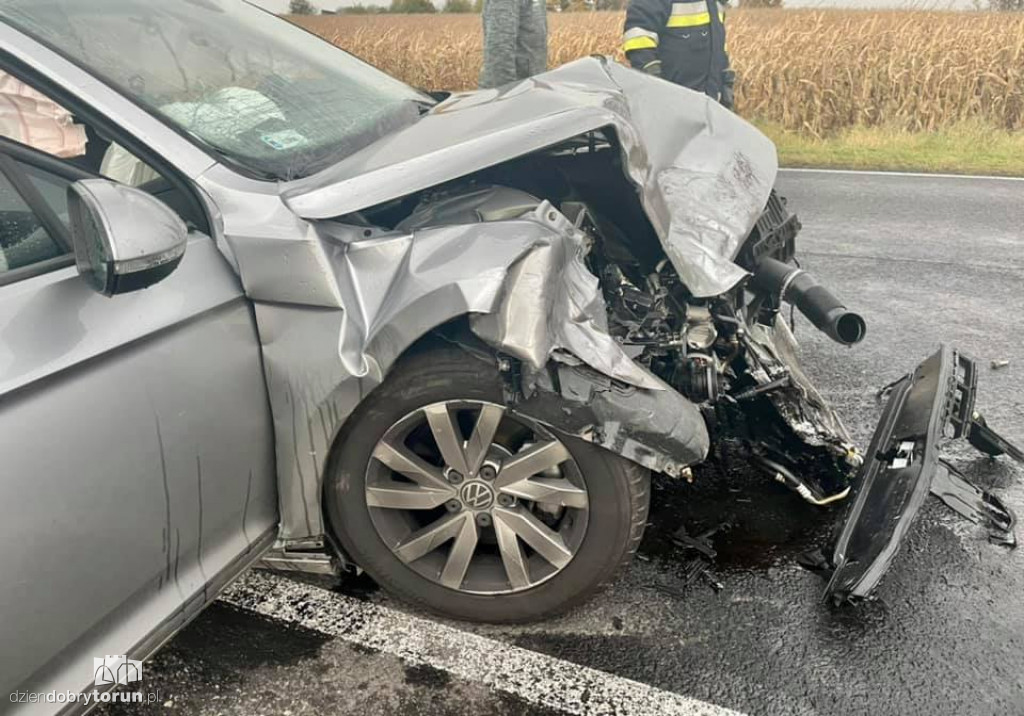 Poważny wypadek w regionie