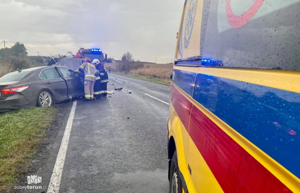 Poważny wypadek w regionie