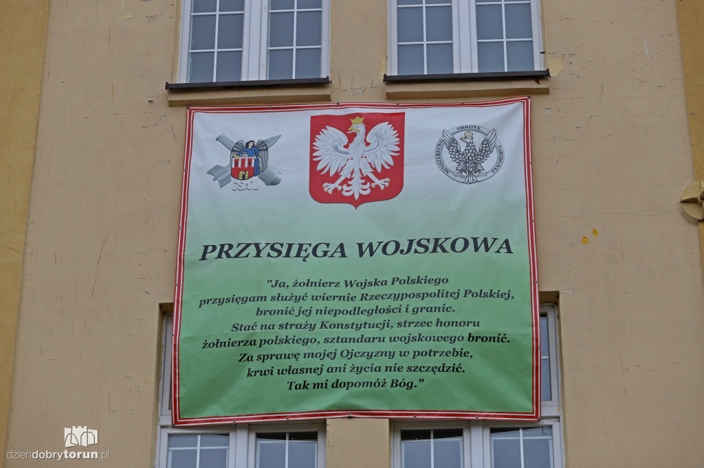 Uroczysta przysięga wojskowa
