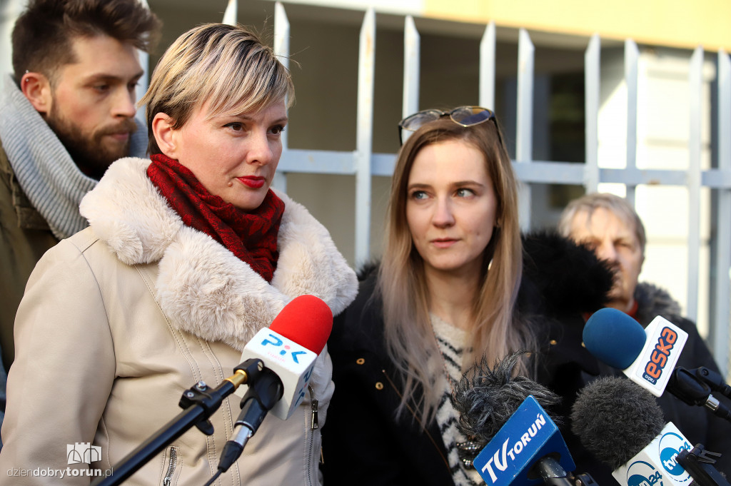 Konferencja prasowa Joanny Scheuring-Wielgus