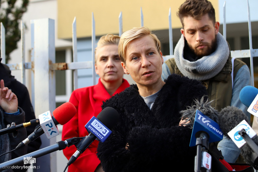 Konferencja prasowa Joanny Scheuring-Wielgus