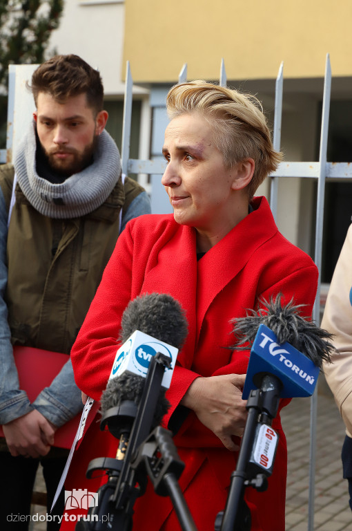 Konferencja prasowa Joanny Scheuring-Wielgus