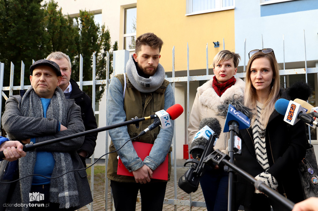 Konferencja prasowa Joanny Scheuring-Wielgus