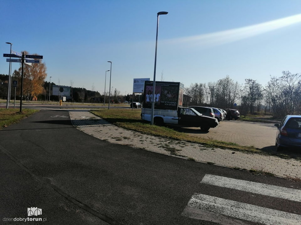 Toruń: antyaborcyjny pojazd w Kaszczorku