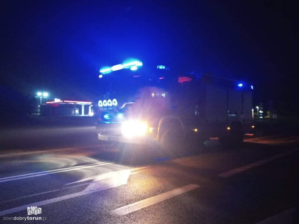 Głogowo: zdarzenie drogowe z cysterną
