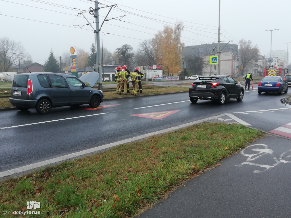 Toruń: kolizja trzech aut przy Kościuszki